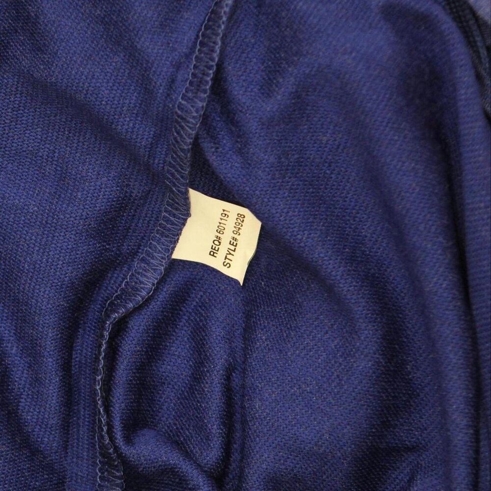 NWT MLB Cubs Men's Lightweight Henley Hooded Sweatshirt 196761972257 S Blue - Picture 4 of 4